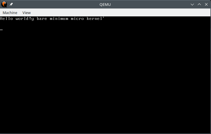 Printing Hello World